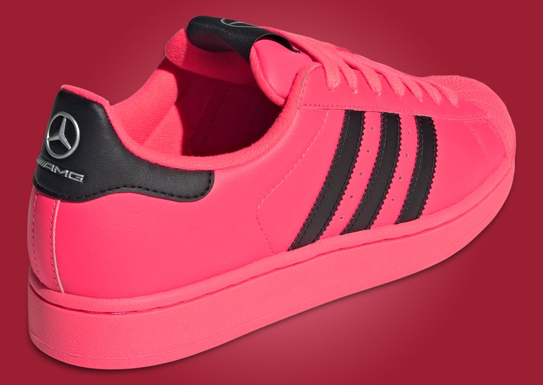 Mercedes AMG Petronas Formula One Team x adidas Superstar Heel Angle