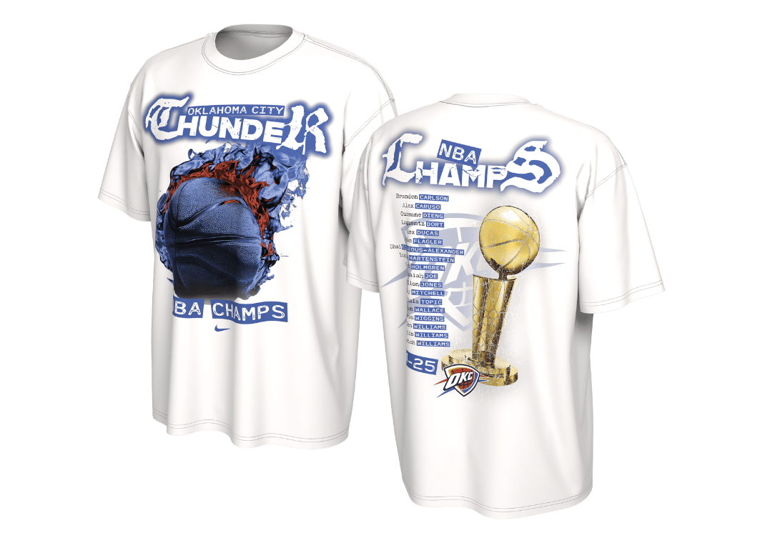 Oklahoma City Thunder Nike NBA Parade T-Shirt