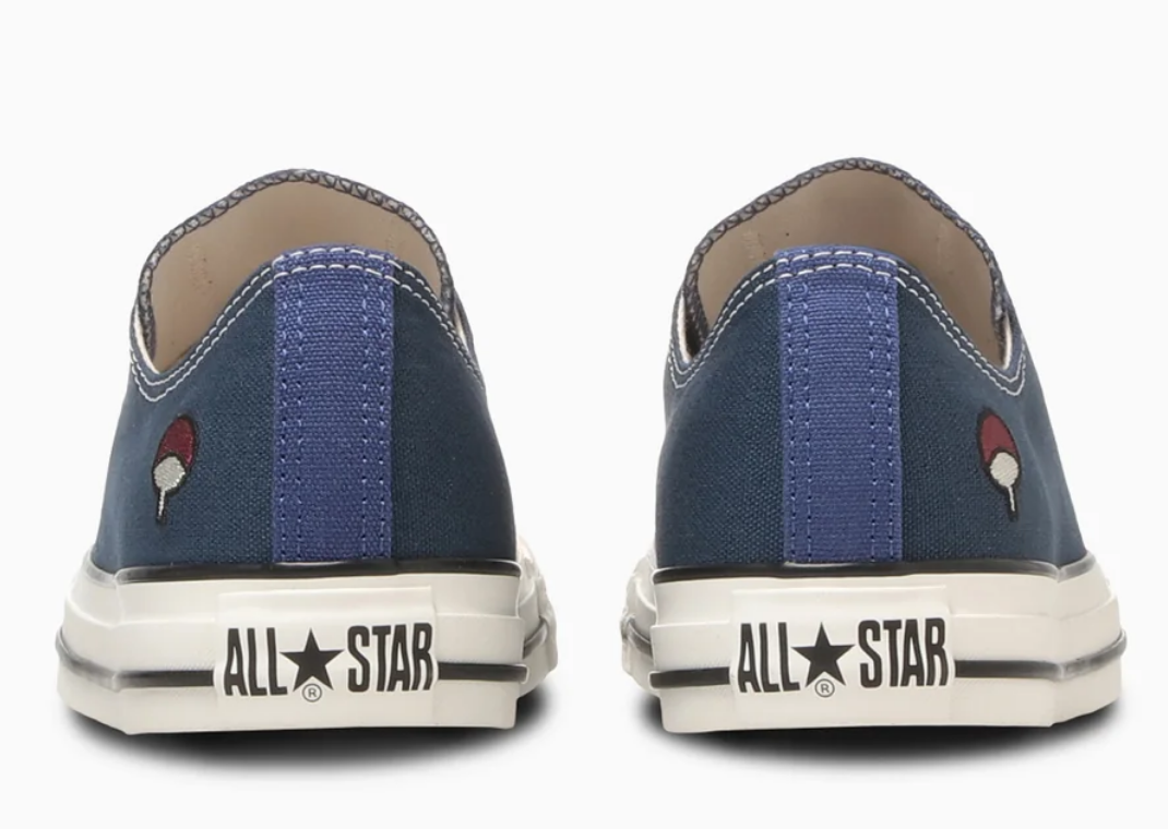 Naruto x Converse Chuck Taylor Ox Sasuke Uchiha - Back
