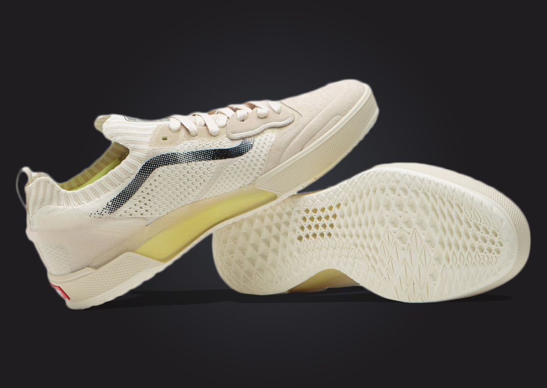 Vans AVE 2.0 Knit Cream Lateral and Outsole