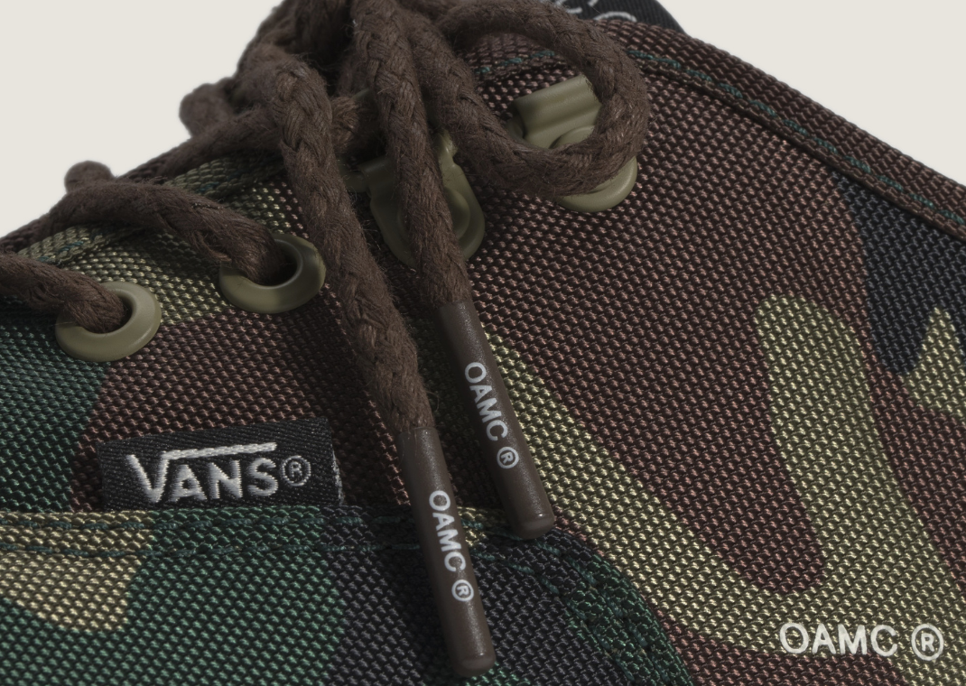 OAMC x Vans OTW Authentic Oxford Camo - Detail