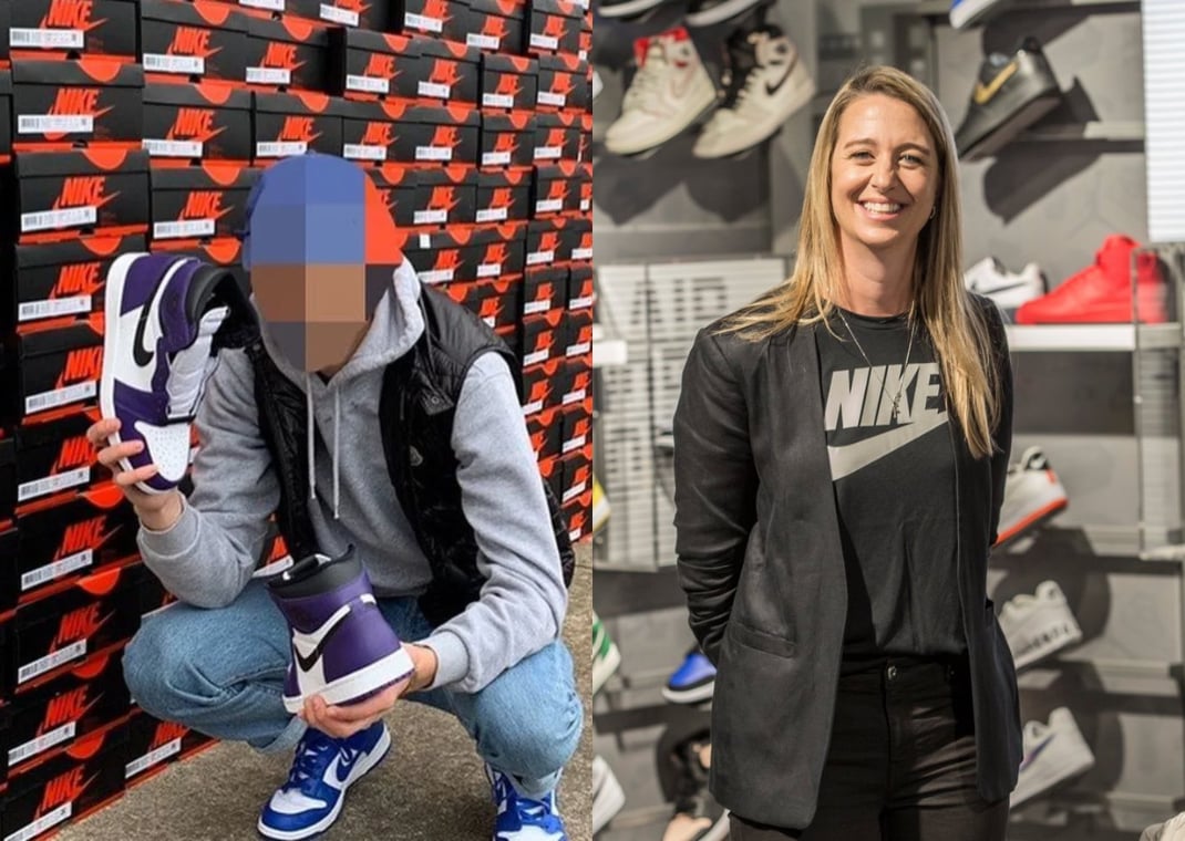 Joe Hebert and his mom Ann