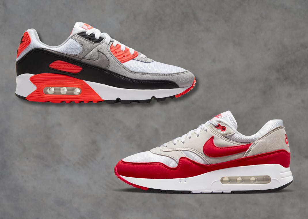 Air Max 90 vs. Air Max 1