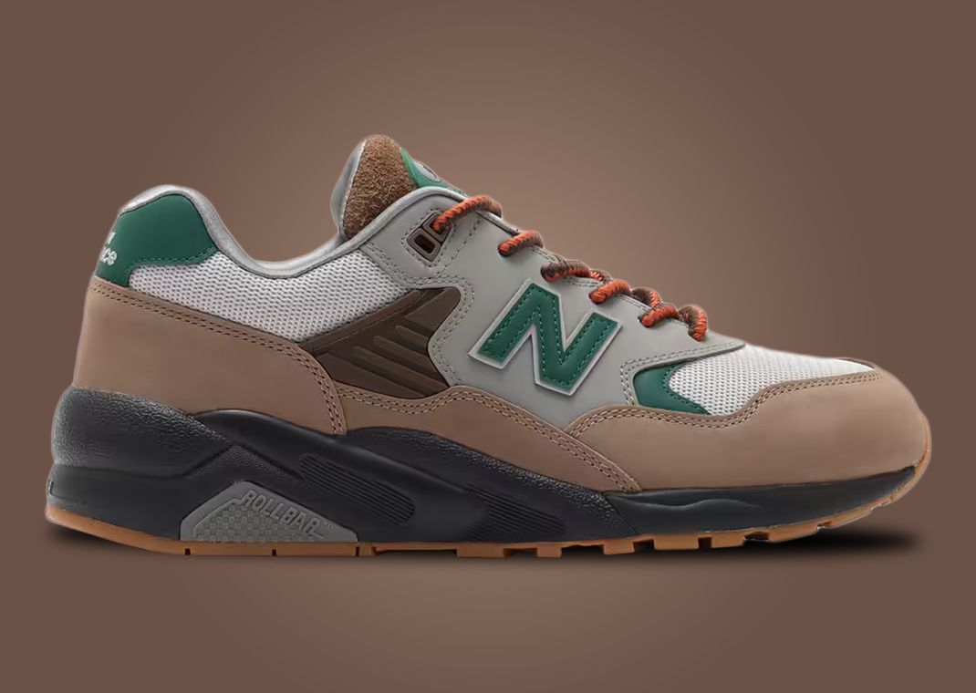 atmos Tokyo x New Balance 580 Wood Escape Lateral