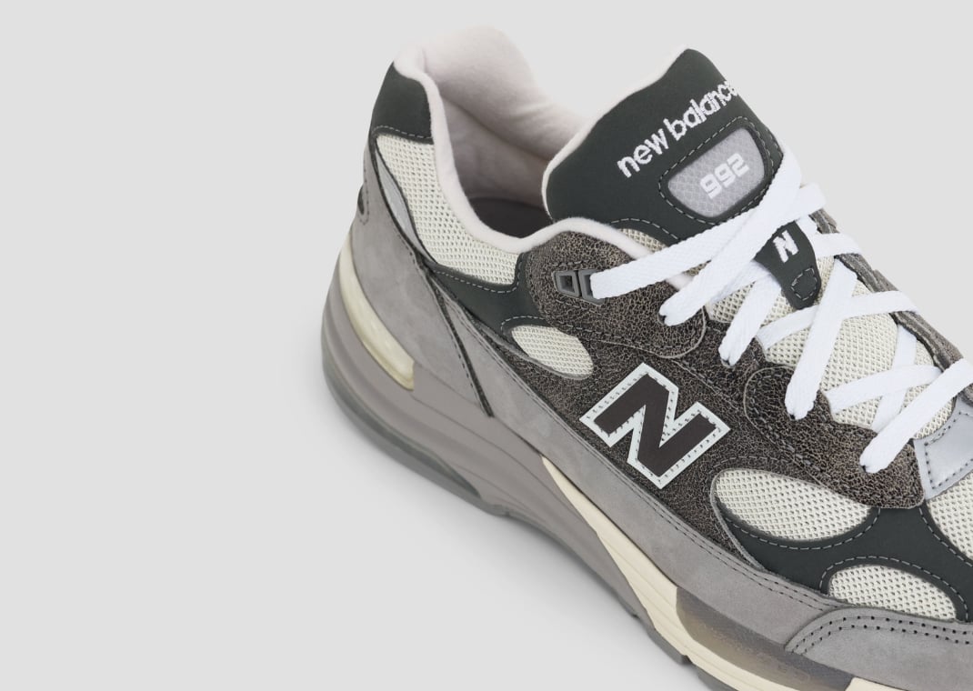 New Balance 992 Made in USA Shadow Grey