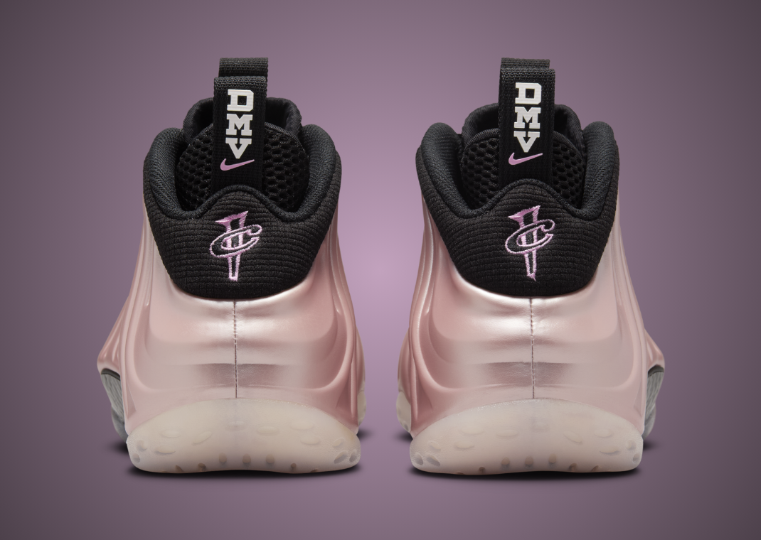 Nike Air Foamposite One DMV Cherry Blossom Heel