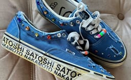 Satoshi Nakamoto and Vans add a Blue Pair of Era 95s to the Collab Collection