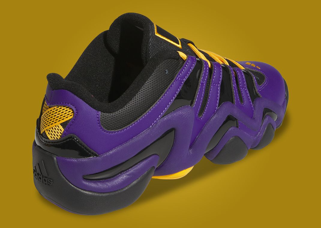 adidas Crazy 8 Low Prairie View A&M Heel Angle