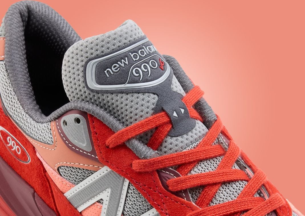 New Balance 990v6 Made in USA Community Red