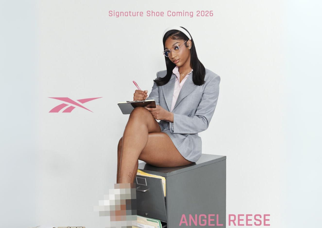 Teaser for Angel Reese's Signature Sneaker