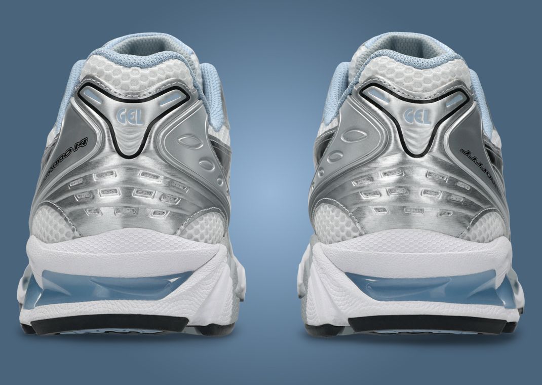 JJJJound x Asics Gel-Kayano 14 White Navy Heel