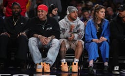 The Owners of Hellstar Sat Courtside at the Lakers Game in an Unreleased adidas Superstar Collab