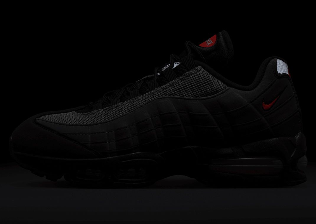 The Nike Air Max 95 OG Black Bright Crimson Releases Fall 2025