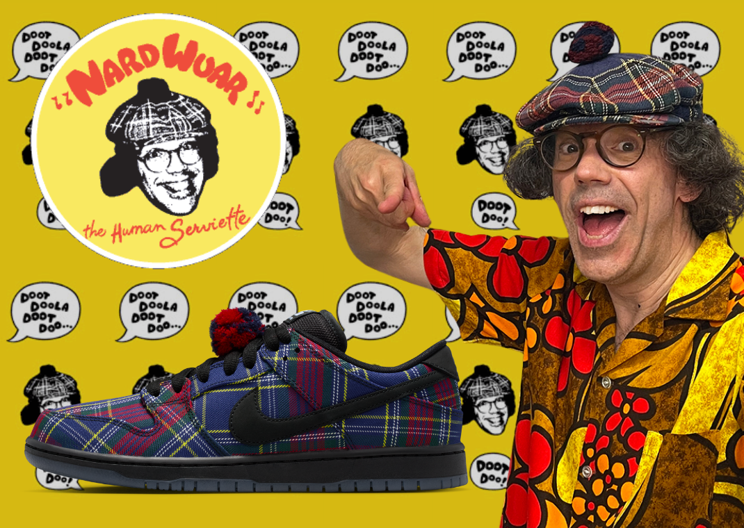 GET FAMILIAR: Nardwuar the Human Serviette