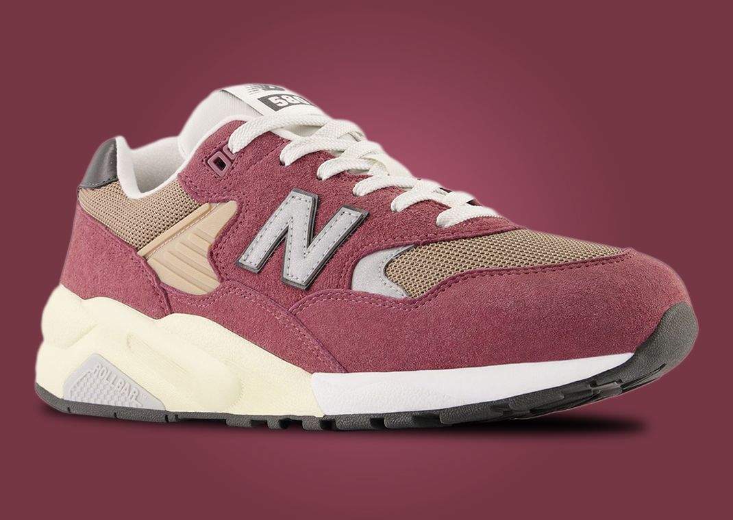 New Balance 580 Washed Burgundy