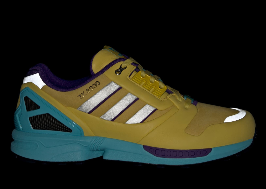 adidas ZX 8000 JC & MT Consortium Yellow - Reflective