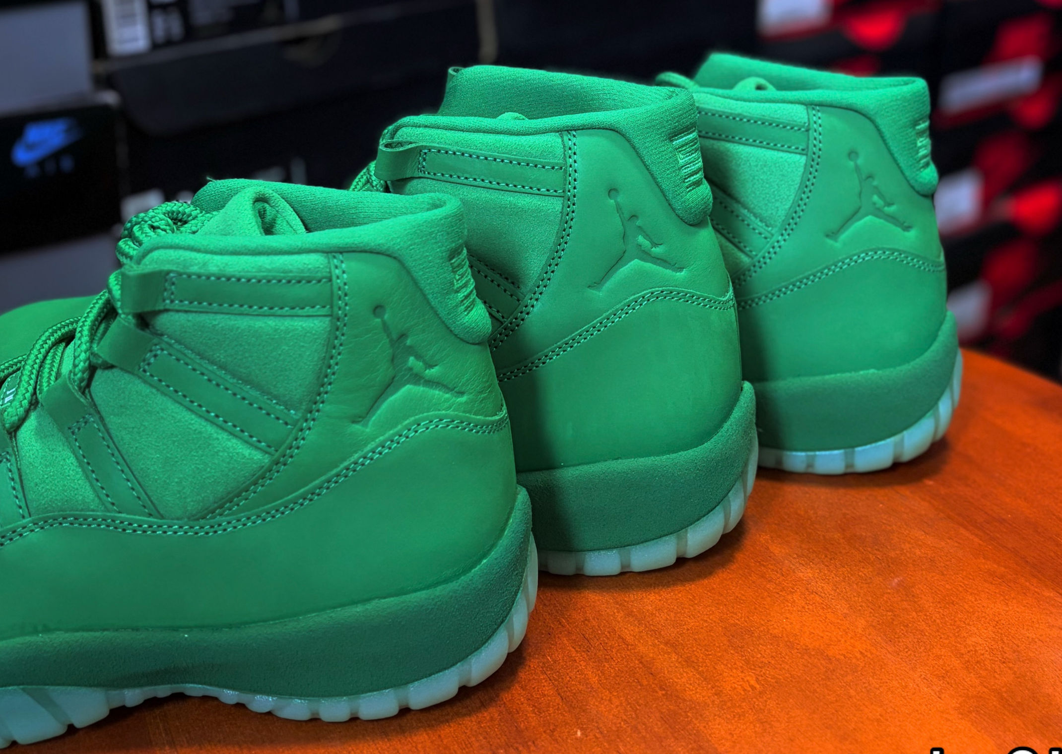 Air Jordan 11 Retro Green Screen