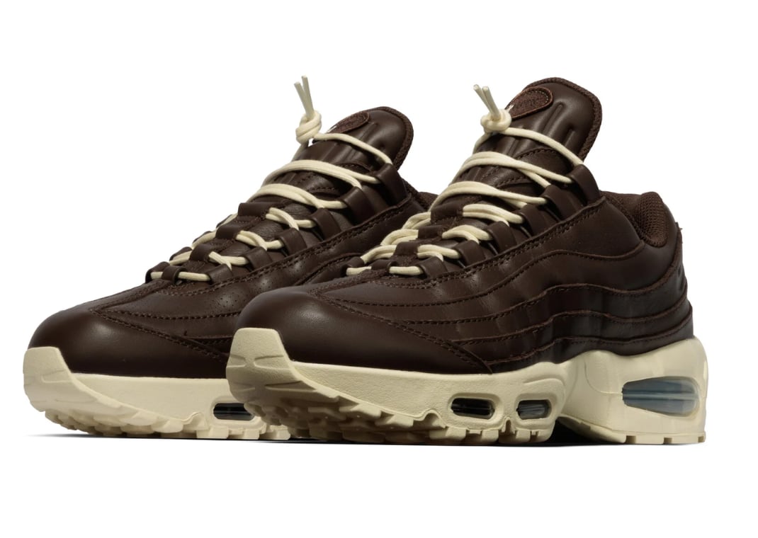 Nike Air Max 95 Big Bubble Leather Baroque Brown
