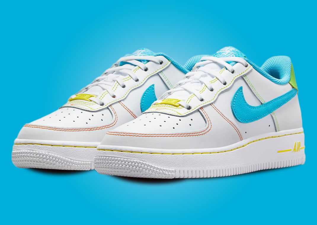 Nike Air Force 1 Low Rainbow Stitch (GS)