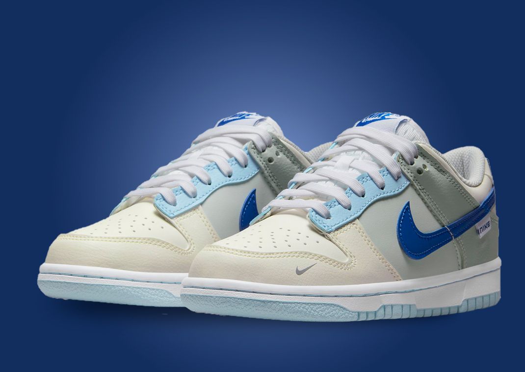 Nike Dunk Low Ivory Hyper Royal (GS)