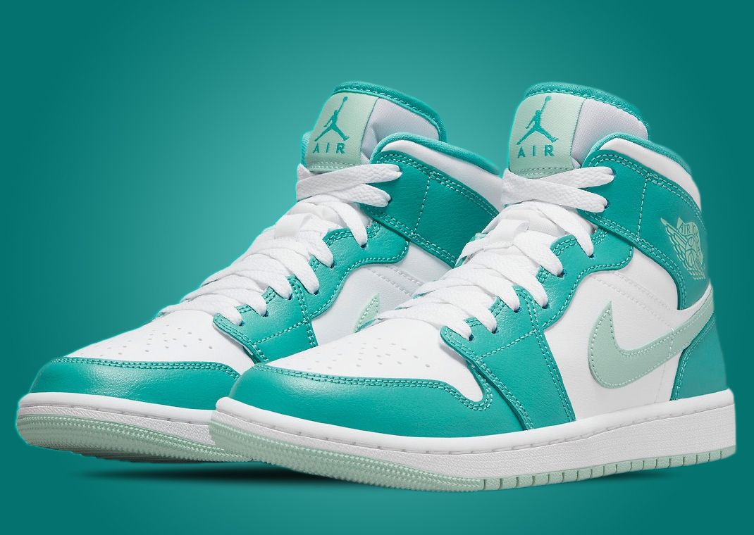 Air Jordan 1 Mid "Washed Teal" (W)