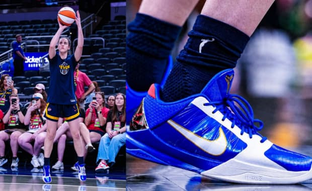 Caitlin Clark Nike Kobe 5 Protro Sonic the Hedgehog PE