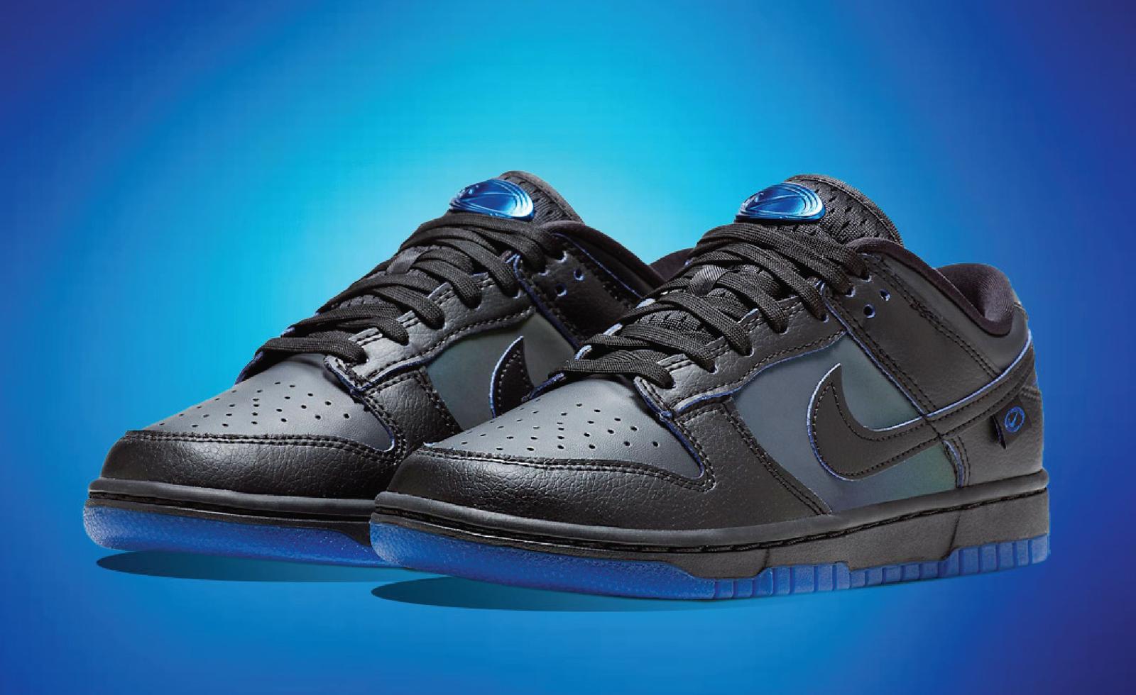Black Royal Dresses This Iridescent Nike Dunk Low
