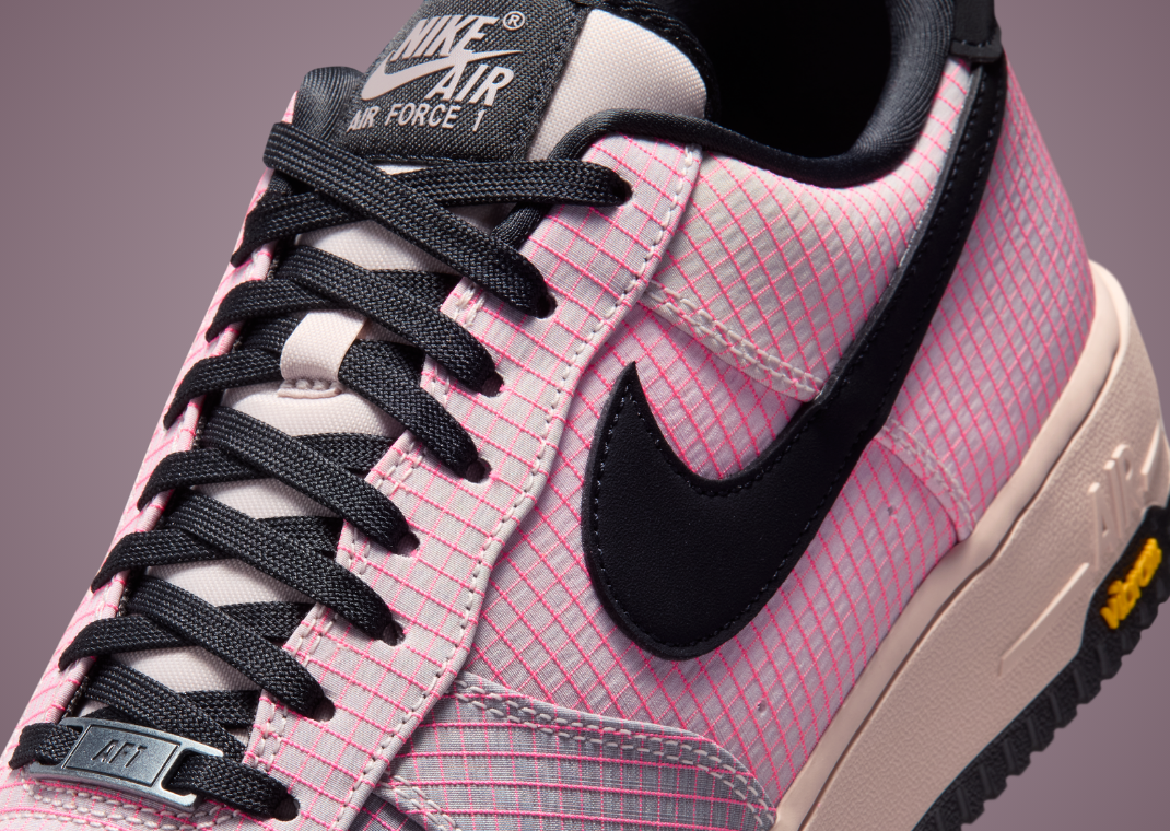 Nike Air Force 1 Low LX Vibram Silt Red - Detail