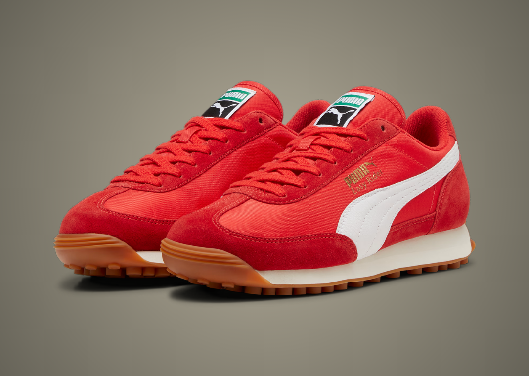Puma Easy Rider Vintage Red Angle