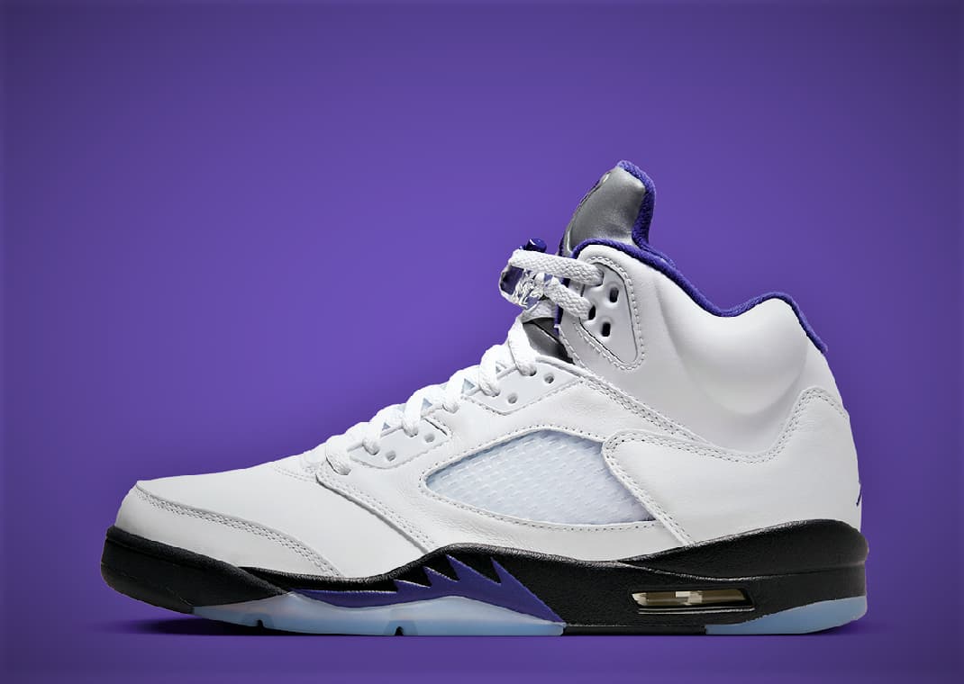 Concord Purple Accents This Air Jordan 5