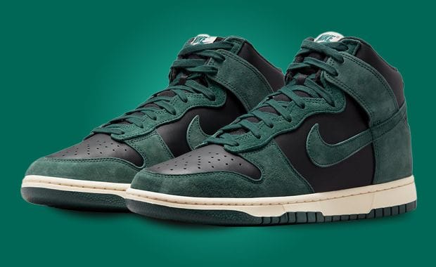 Faded Spruce Suede Dresses The Nike Dunk High Premium