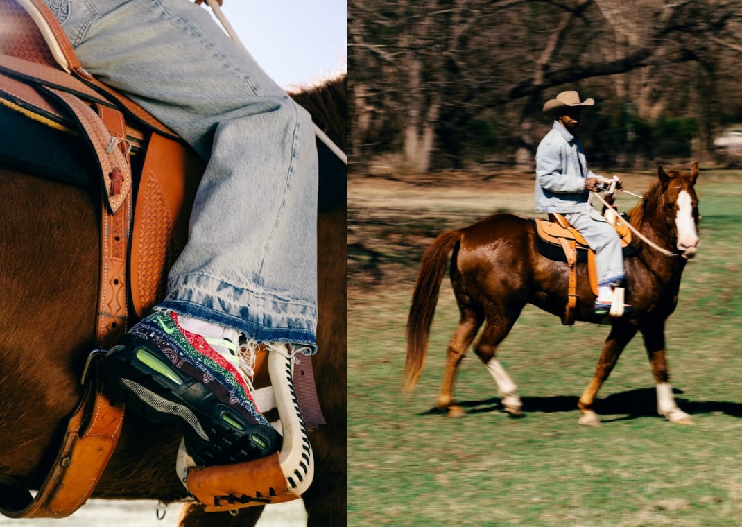 Nike Air Max 95 Neon Paisley Sneaker Politics Austin Early Drop