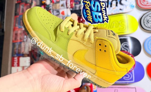 Hot Breath: Nike Adds Saffron and Barley to a New Nike SB Dunk Low Colorway