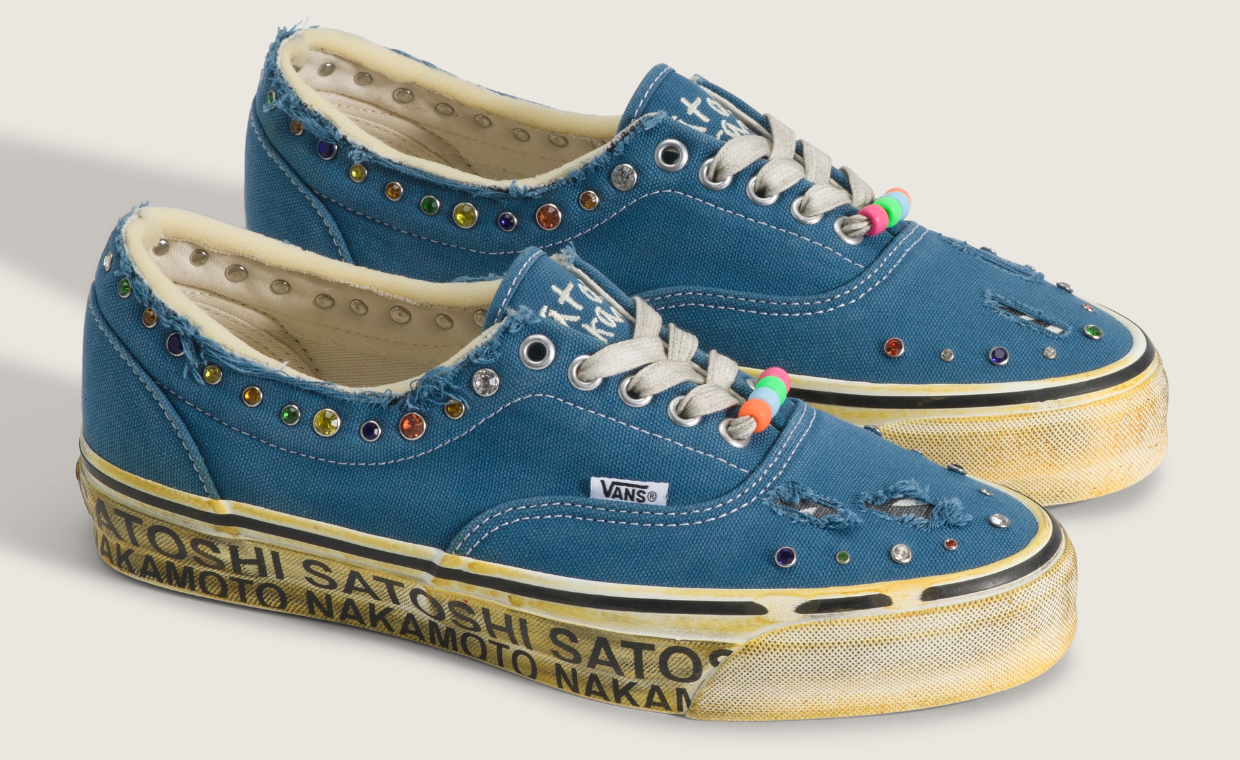The Satoshi Nakamoto x Vans Era 95 Blue is Dropping at Vans This Week