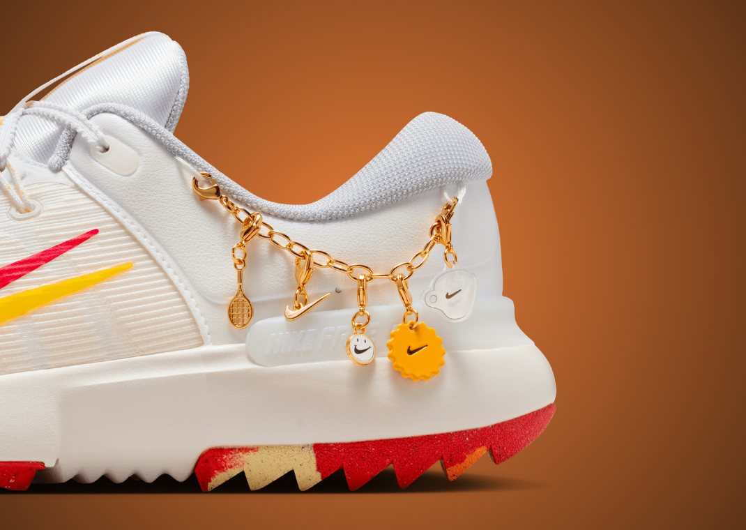 Nelly Korda x Nike Free Golf White Multi-Color Charms