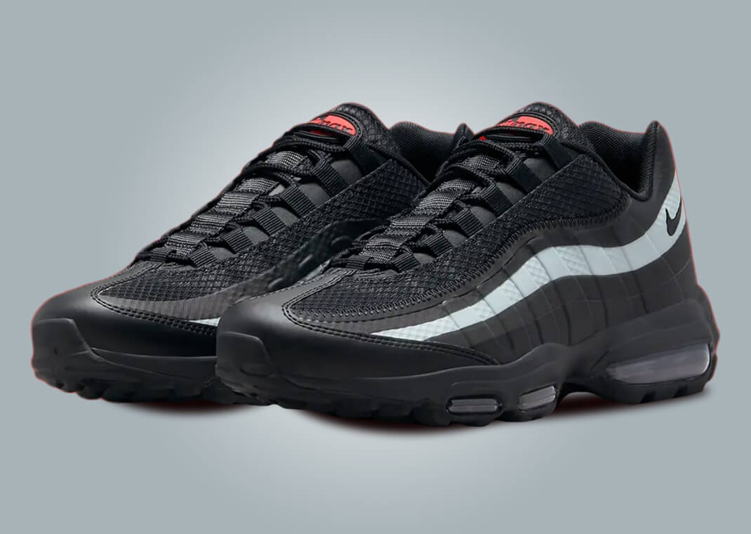 Nike Air Max 95 Ultra Black Red Grey