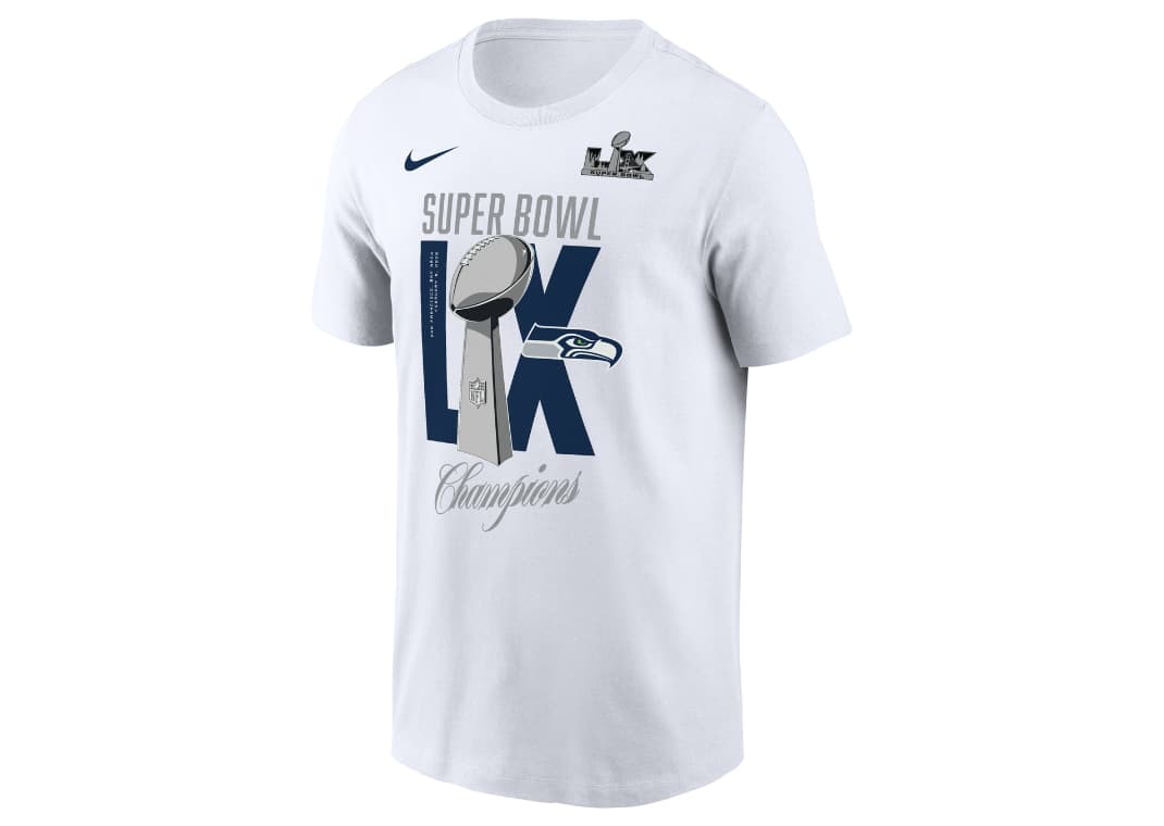 Seattle Seahawks Super Bowl LX Champions Lombardi Trophy