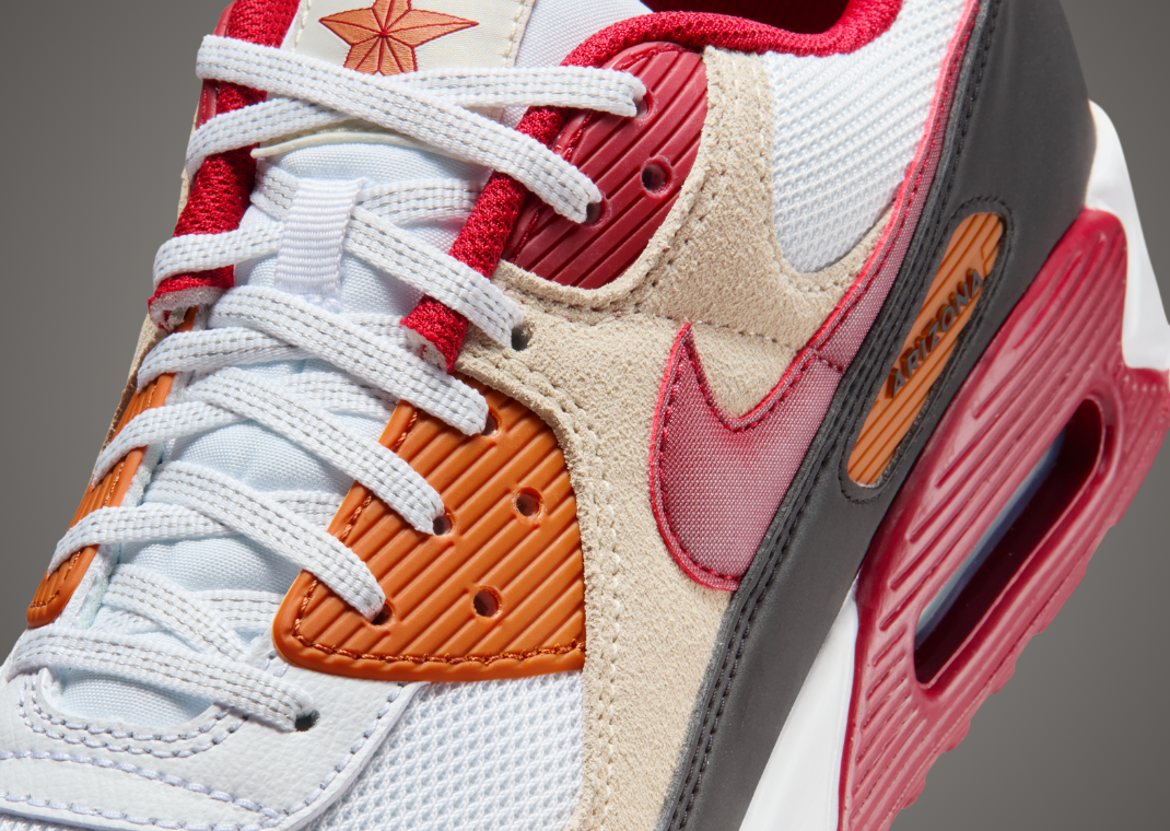 NFL x Nike Air Max 90 Cardinals Detail
