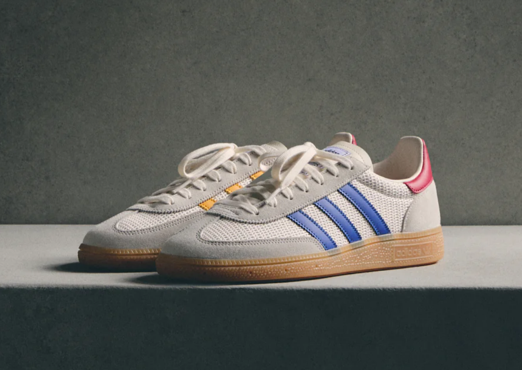 Kith x Messi x adidas Handball Spezial White Collegiate Royal - Angle