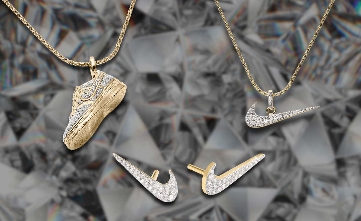 Nike’s Pave Jewelry Collection Features a $5,750 Air Force 1 Chain