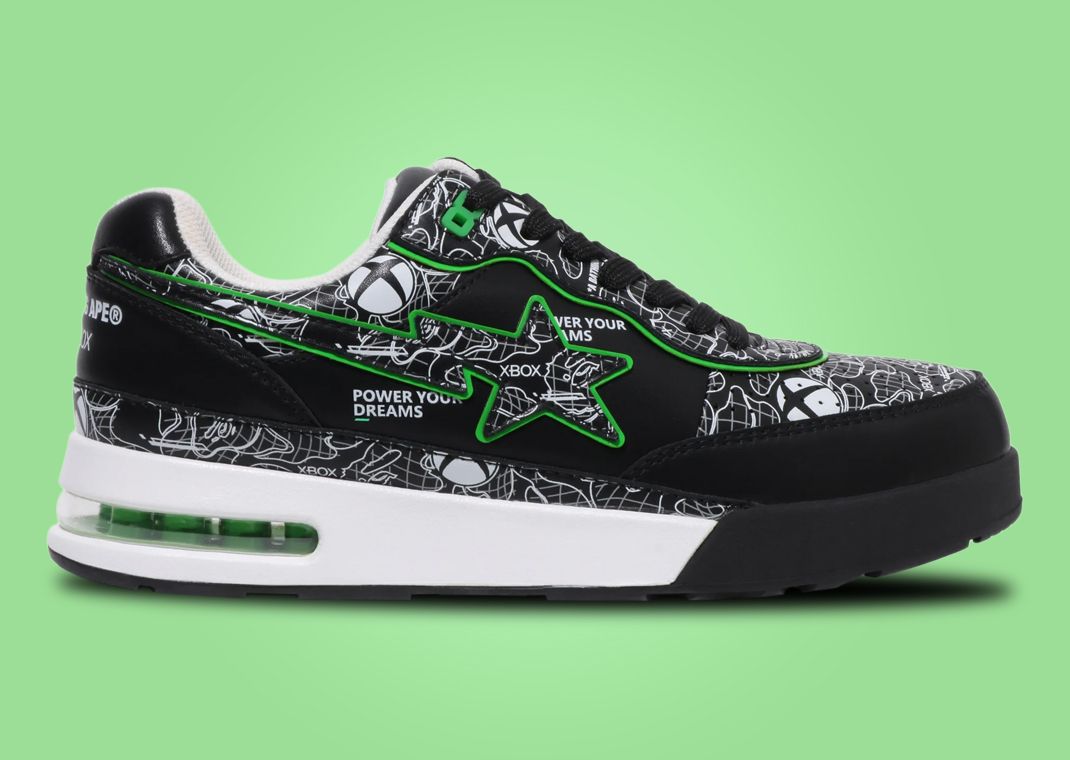 Xbox x BAPE Road STA Camo Lateral