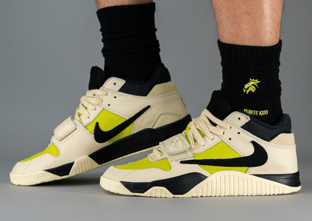 The Travis Scott x Jordan Jumpman Jack TR Muslin Bright