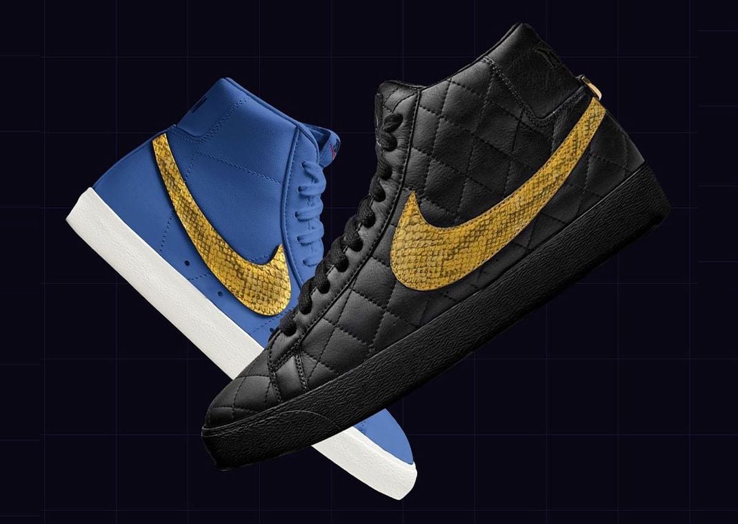 Supreme x Nike SB Zoom Blazer Mid Black & Blue