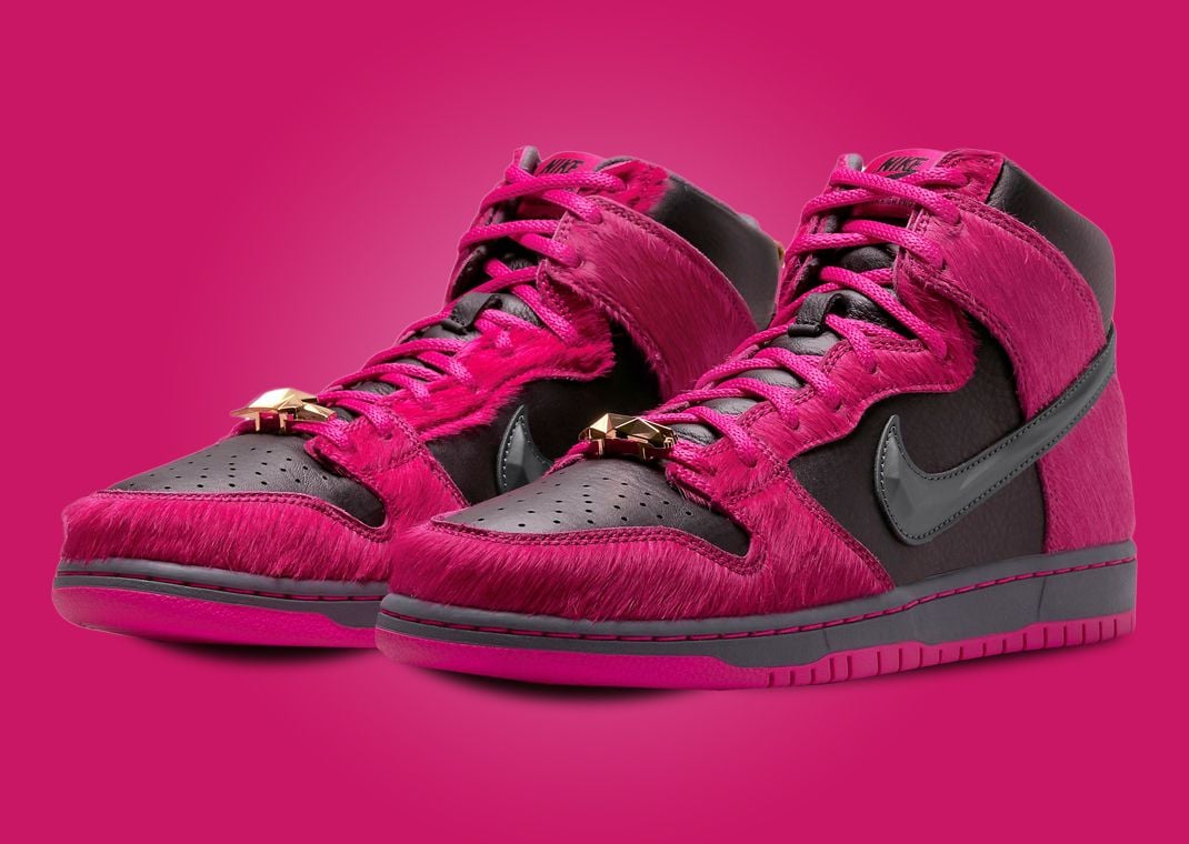 Run the Jewels Nike SB Dunk High Black Pink Release Date