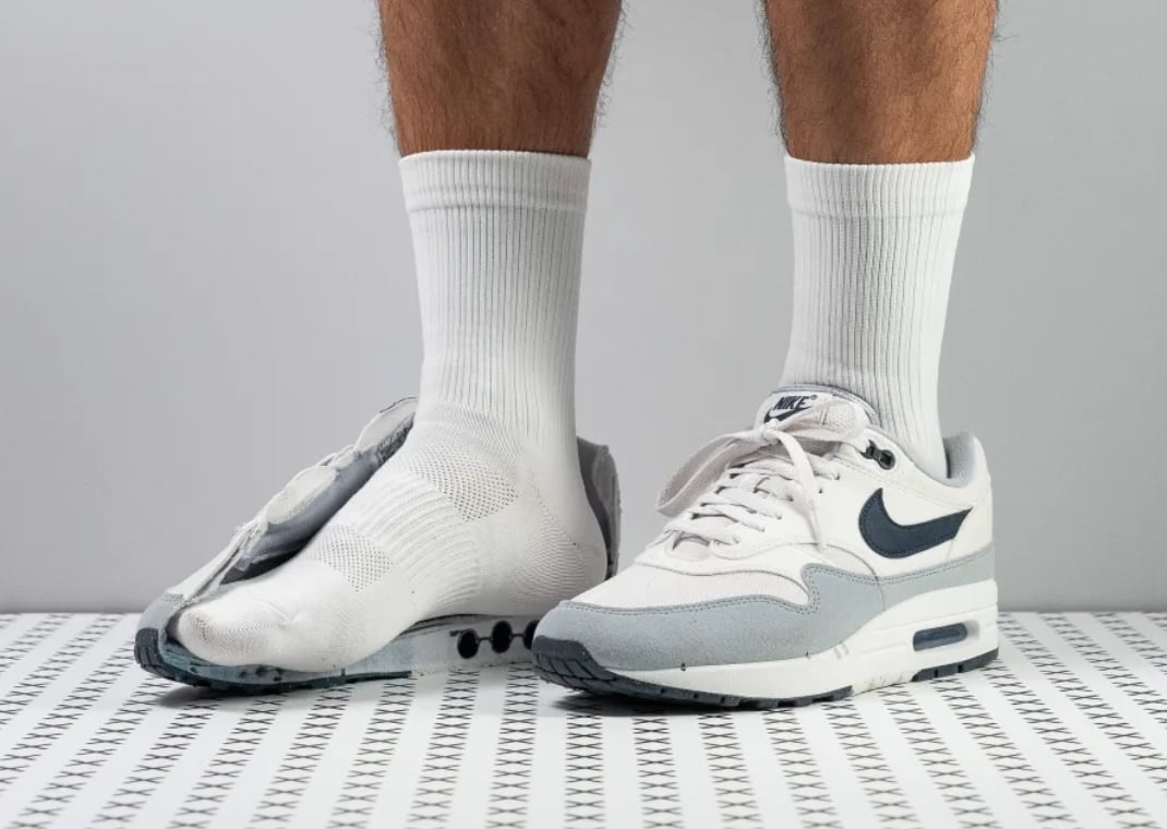 Nike Air Max 1 '87 cut in half