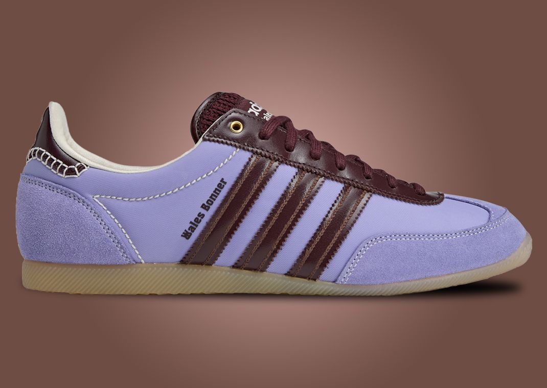 Wales Bonner x adidas Japan Lo Light Purple - Lateral