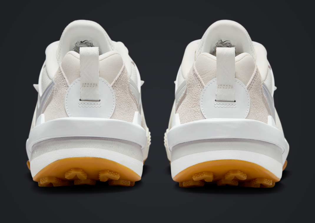 sacai x Nike Zegamadome SP White Heel