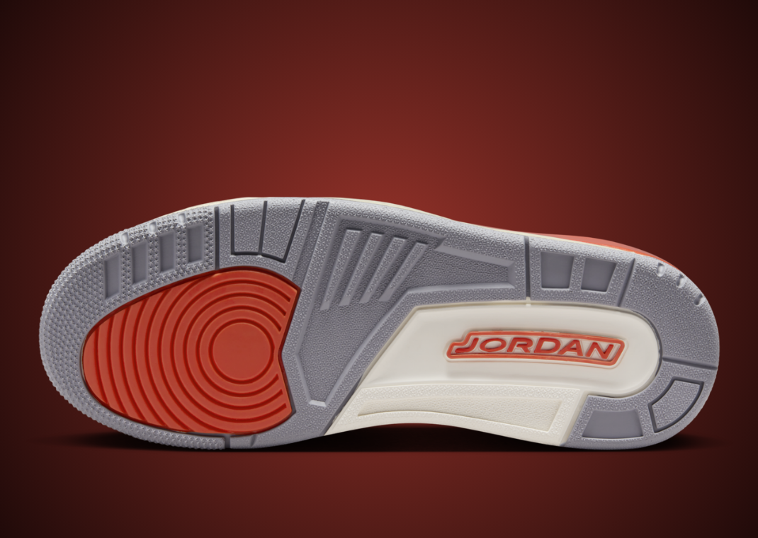 Air Jordan 3 Retro Georgia Peach (W) Outsole