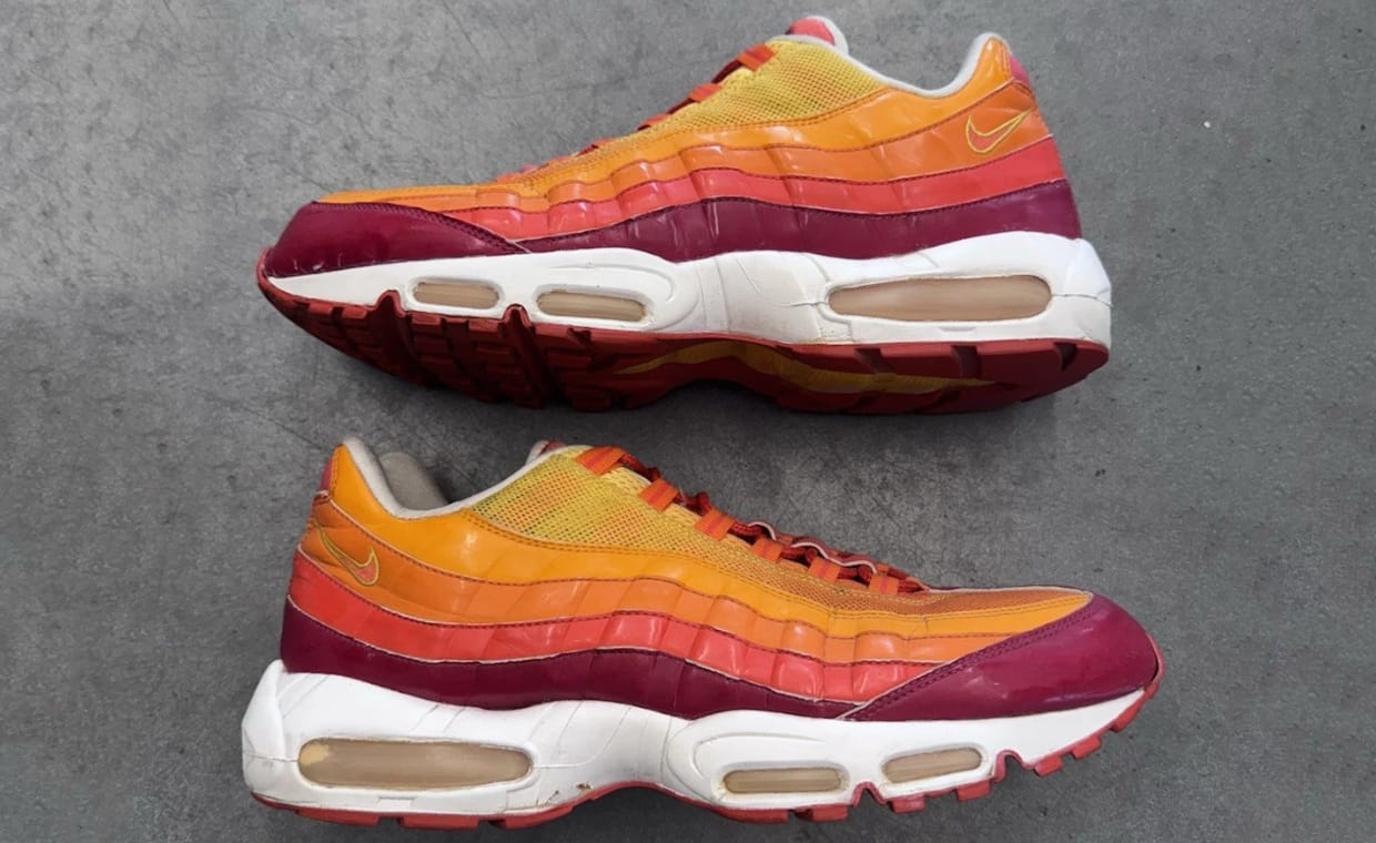 Flame On: The Air Max 95 from Nike’s Fantastic Four-Themed Pack is Back for a Retro Blaze