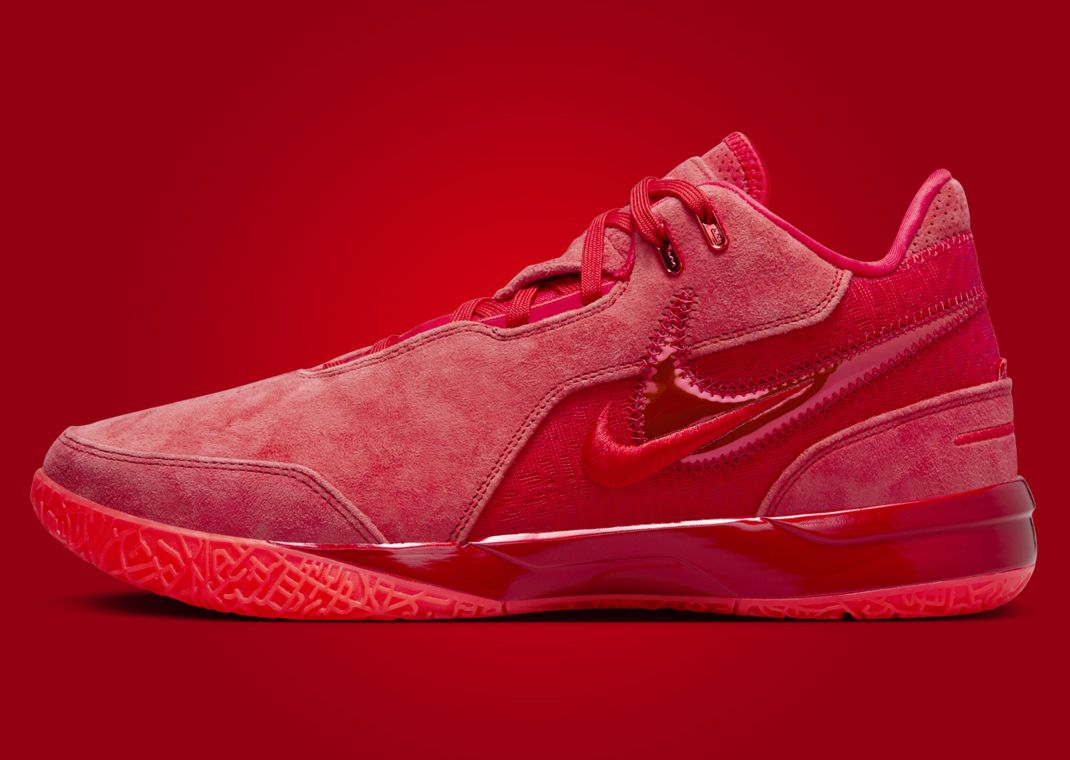 Nike LeBron NXXT Gen AMPD Red October Lateral